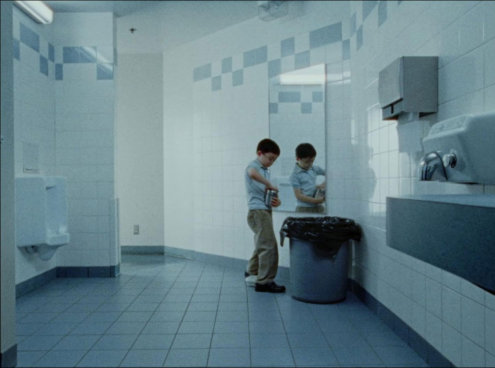 Dong-Hyun dumps his lunch (still from &lsquo;Riceboy Sleeps&rsquo; (2022))