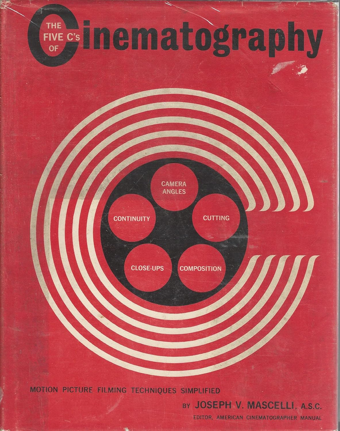 Joseph V. Mascelli: &ldquo;The Five Cs of Cinematography&rdquo; (1966) front cover